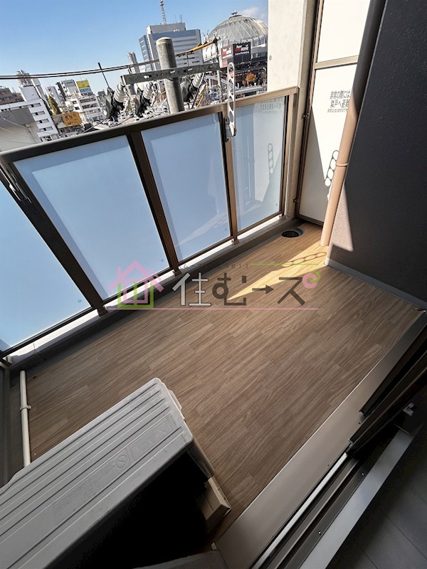 エグゼ難波WESTリバー ベランダ