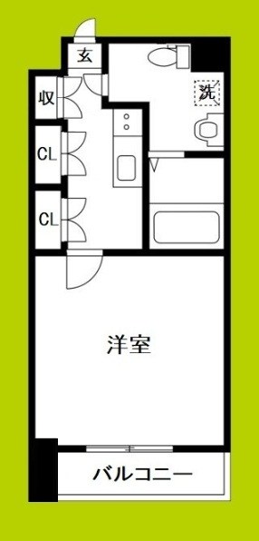 ラナップスクエア難波Ⅱ 間取り