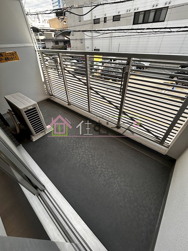 ラナップスクエア難波Ⅱ ベランダ