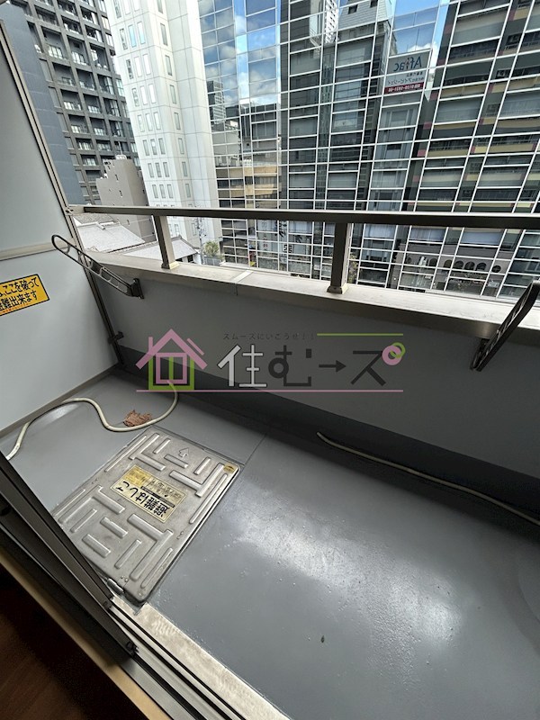 ロイヤルメゾン北浜 ベランダ