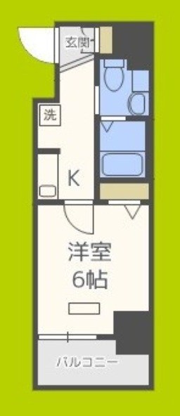 エグゼ難波南 間取り
