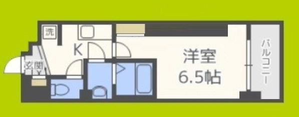 Luxe難波西Ⅰ 間取り