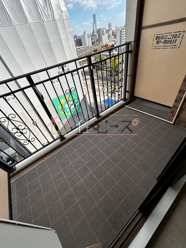 Luxe難波西Ⅰ ベランダ