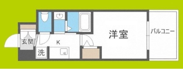 エステムコート大阪WESTⅡ 間取り