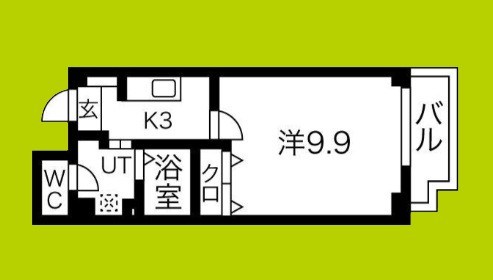 ドーム千代崎 間取り