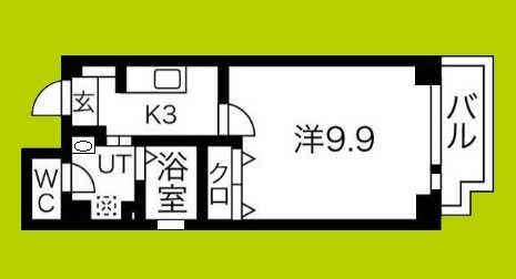 ドーム千代崎 間取り