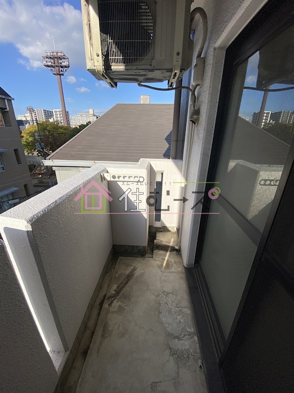 ドーム千代崎 ベランダ