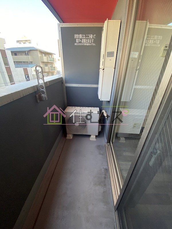 グランパシフィック堀江WEST ベランダ