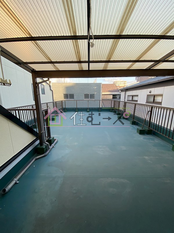 九条南4丁目T住宅 ベランダ