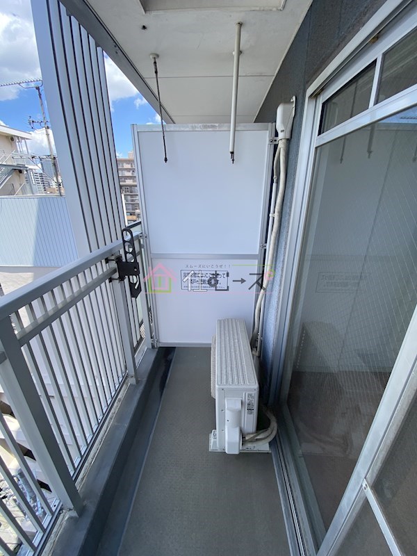 ベルシモンズ桜川 ベランダ