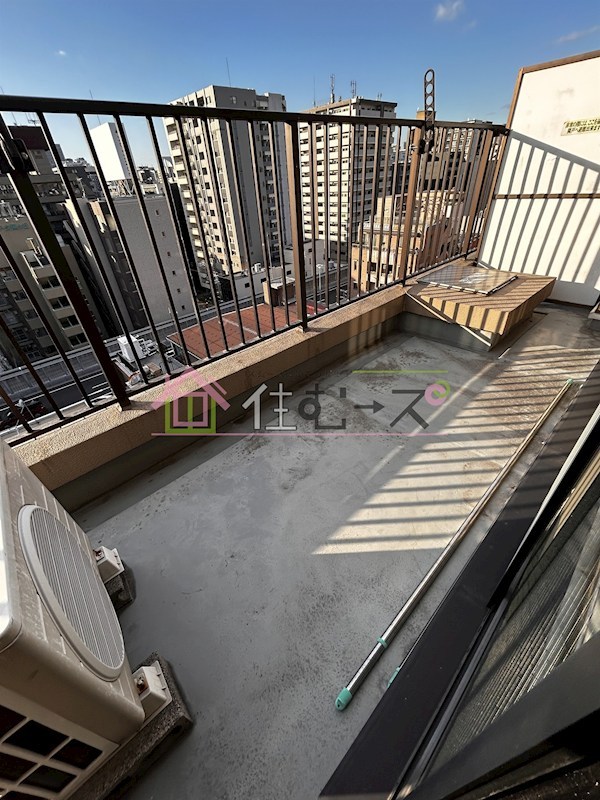 プレサンス難波東 ベランダ
