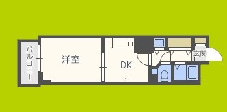 プレサンス千日前通 間取り