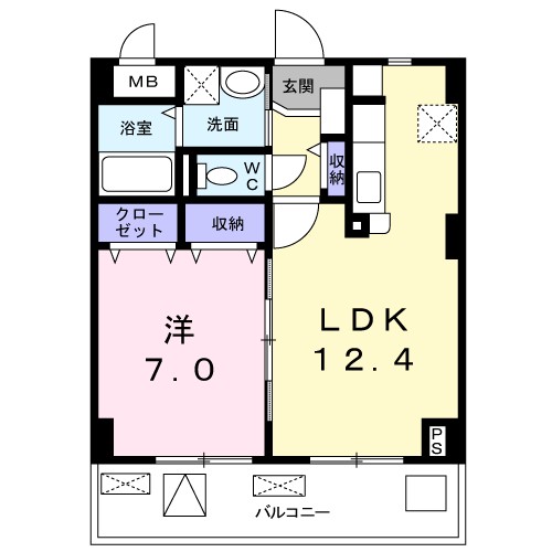 Ｆｉｏｒｅ　水無瀬 間取り