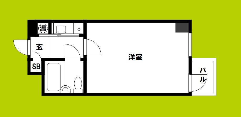 エイチツーオー市岡 間取り