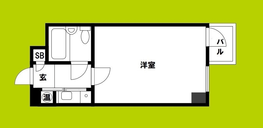 エイチツーオー市岡 間取り