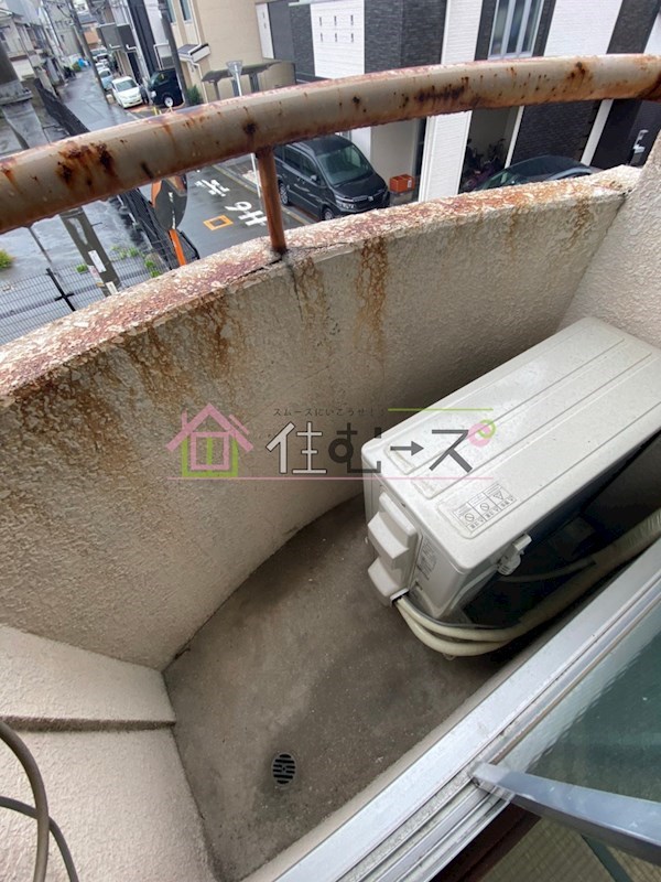 ヒューマンプラザC棟 ベランダ