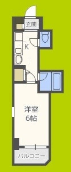 エステムコート大阪城南Ⅱ 間取り