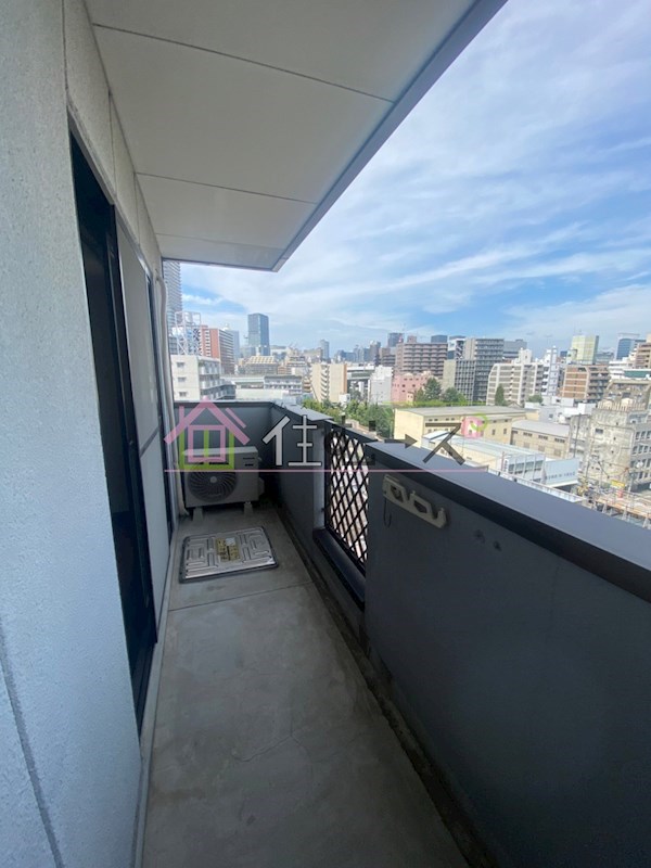 クレセール阿波座 ベランダ