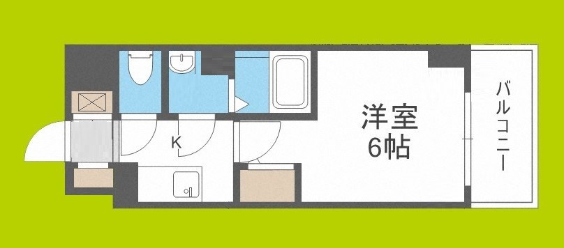 エスリード大阪ドームCERCA 間取り