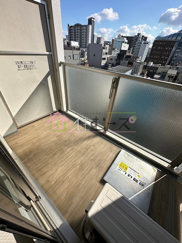 エスリード大阪ドームCERCA ベランダ