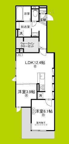 D-ROOM瓜破SOUTH 間取り