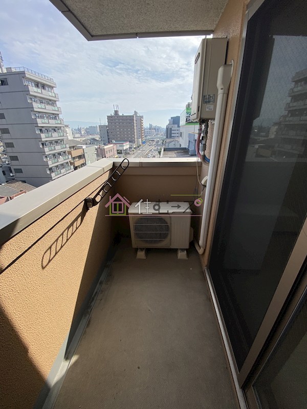 ハウスアイ杭全 ベランダ