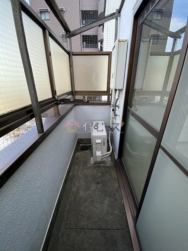 ハイツM・M ベランダ