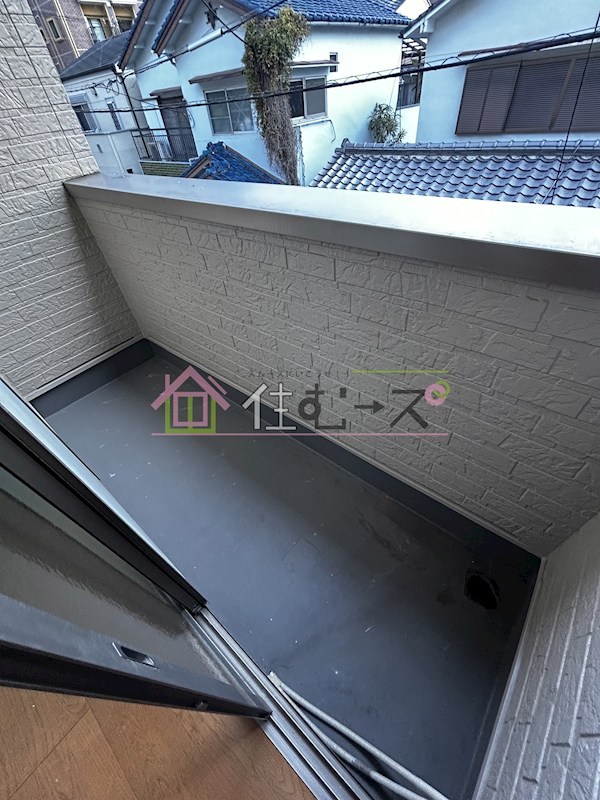 ユーベ今福 ベランダ