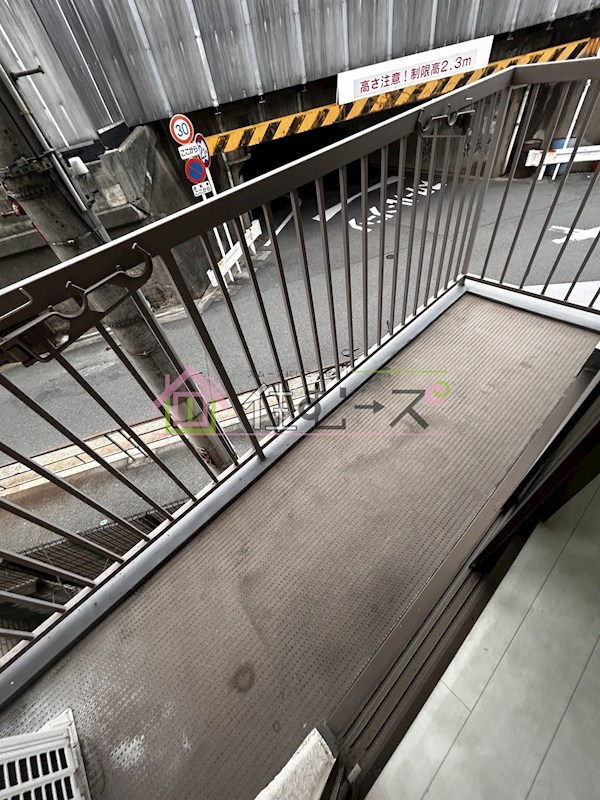 ハピネス関目 ベランダ