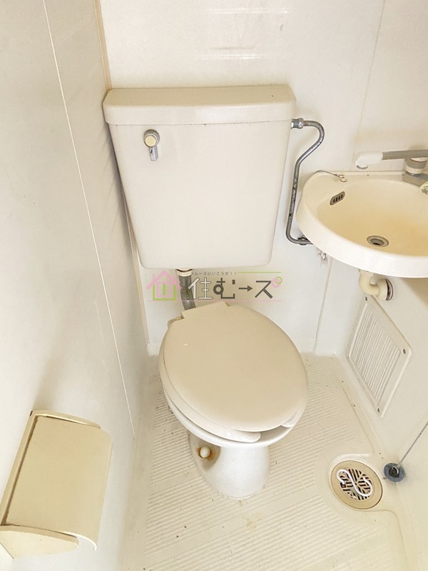 728湯里ハイツ ベランダ