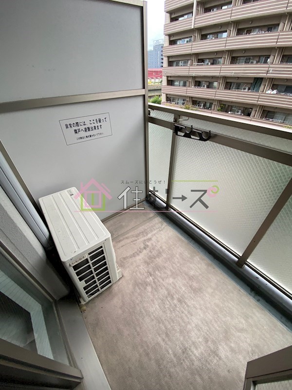 エスリード南堀江レジデンス ベランダ