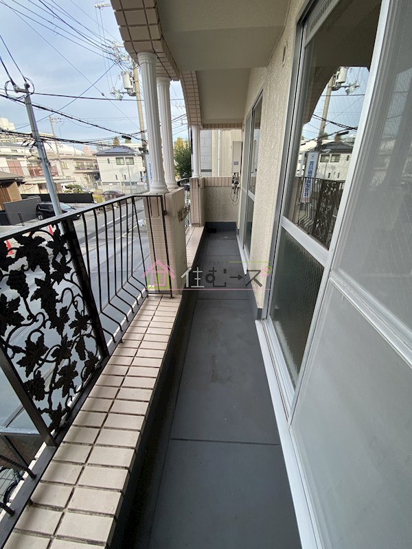 シティハイム長居公園通 ベランダ