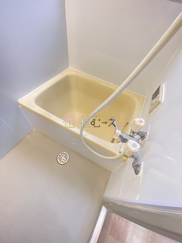 公園南矢田1-29-4借家（連棟右端） 風呂画像