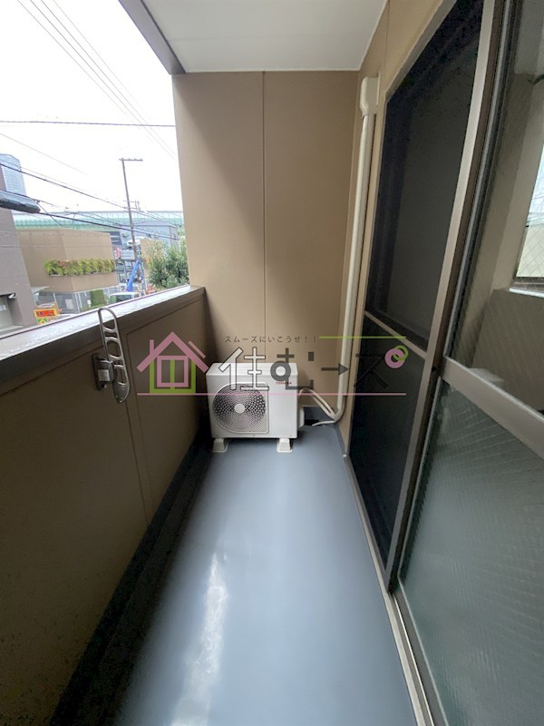 みおつくし堂島Ⅱ ベランダ