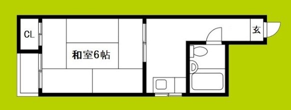 ハイム楠井 間取り
