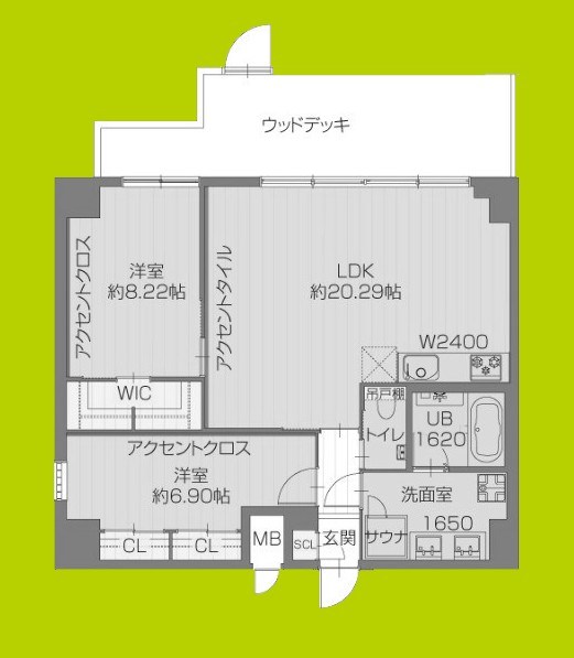 プレジオ西宮北口 間取り図