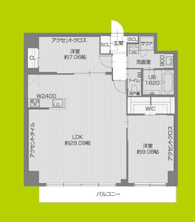 プレジオ西宮北口 間取り図