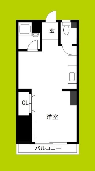 サニーハイツ長居 間取り