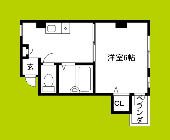 ブロッサムⅡ 間取り
