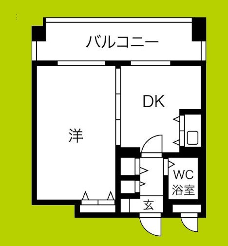 レバンガ長居公園AP 間取り