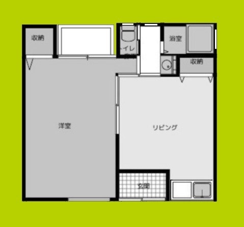 野口貸家 間取り