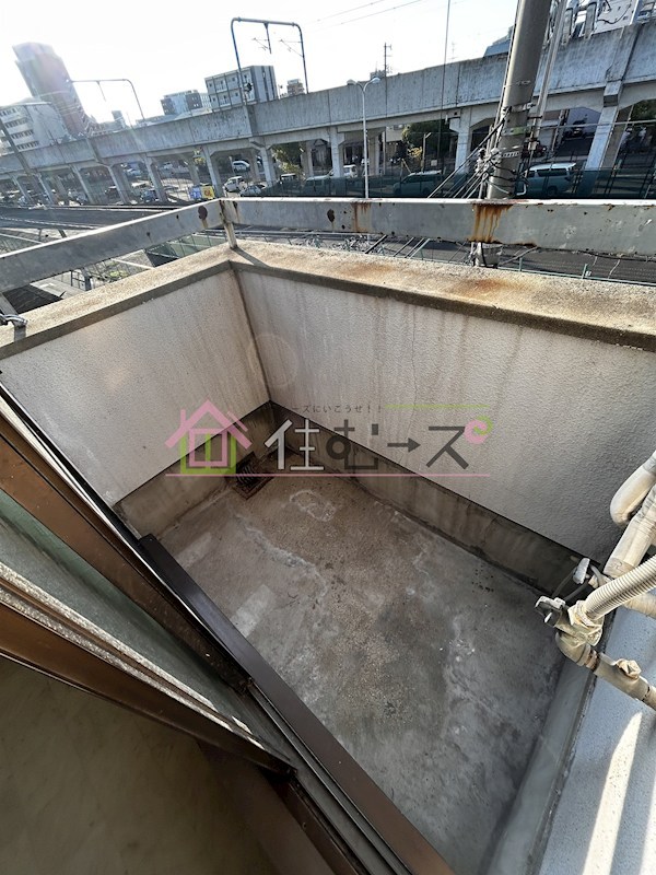 サン我孫子マンション ベランダ