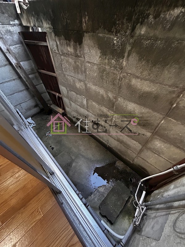 川野借家 ベランダ