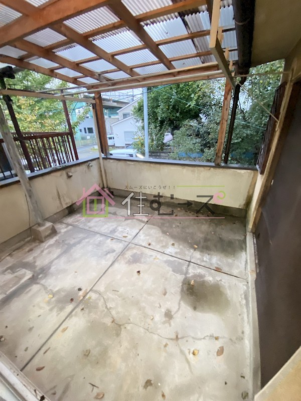 佃3丁目貸家 ベランダ