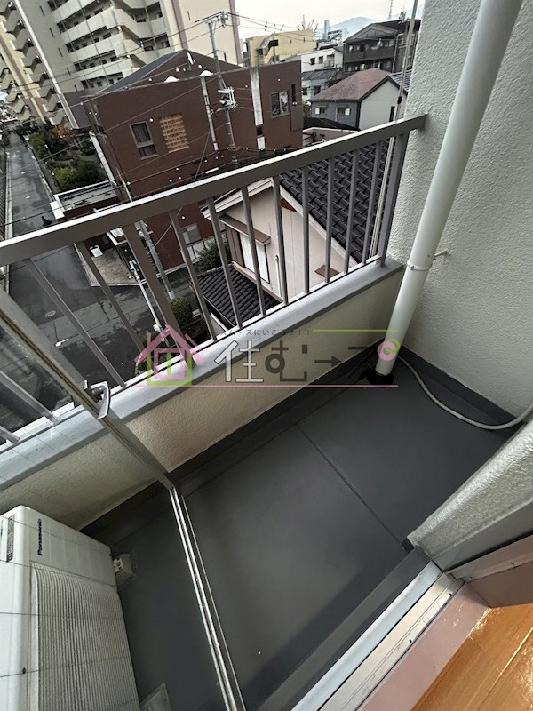 松恵コーポラス ベランダ