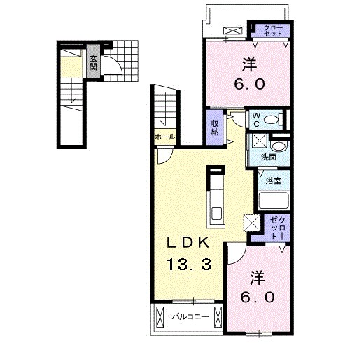 ヴォワ・ラクテ 間取り