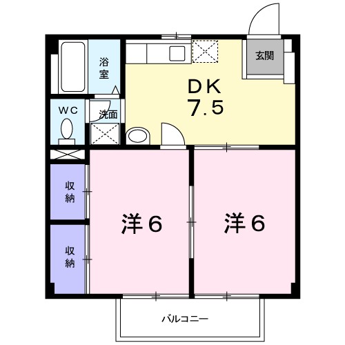 サザンハイム 間取り