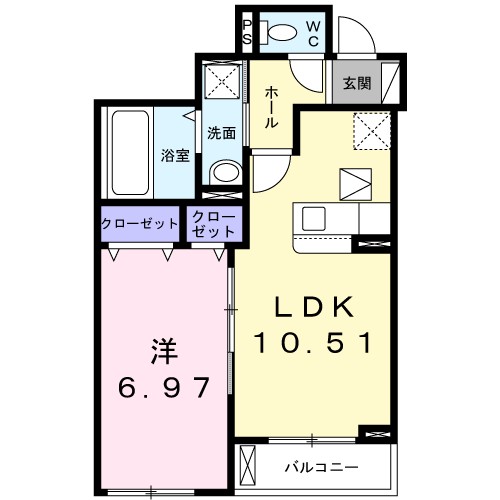 メゾン・ドゥ・ブリエ 間取り