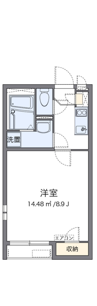 クレイノアペルト泉佐野Ⅰ 間取り