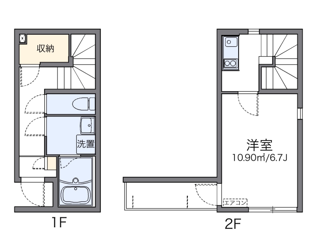 レオネクストＡＳＡＥ 間取り